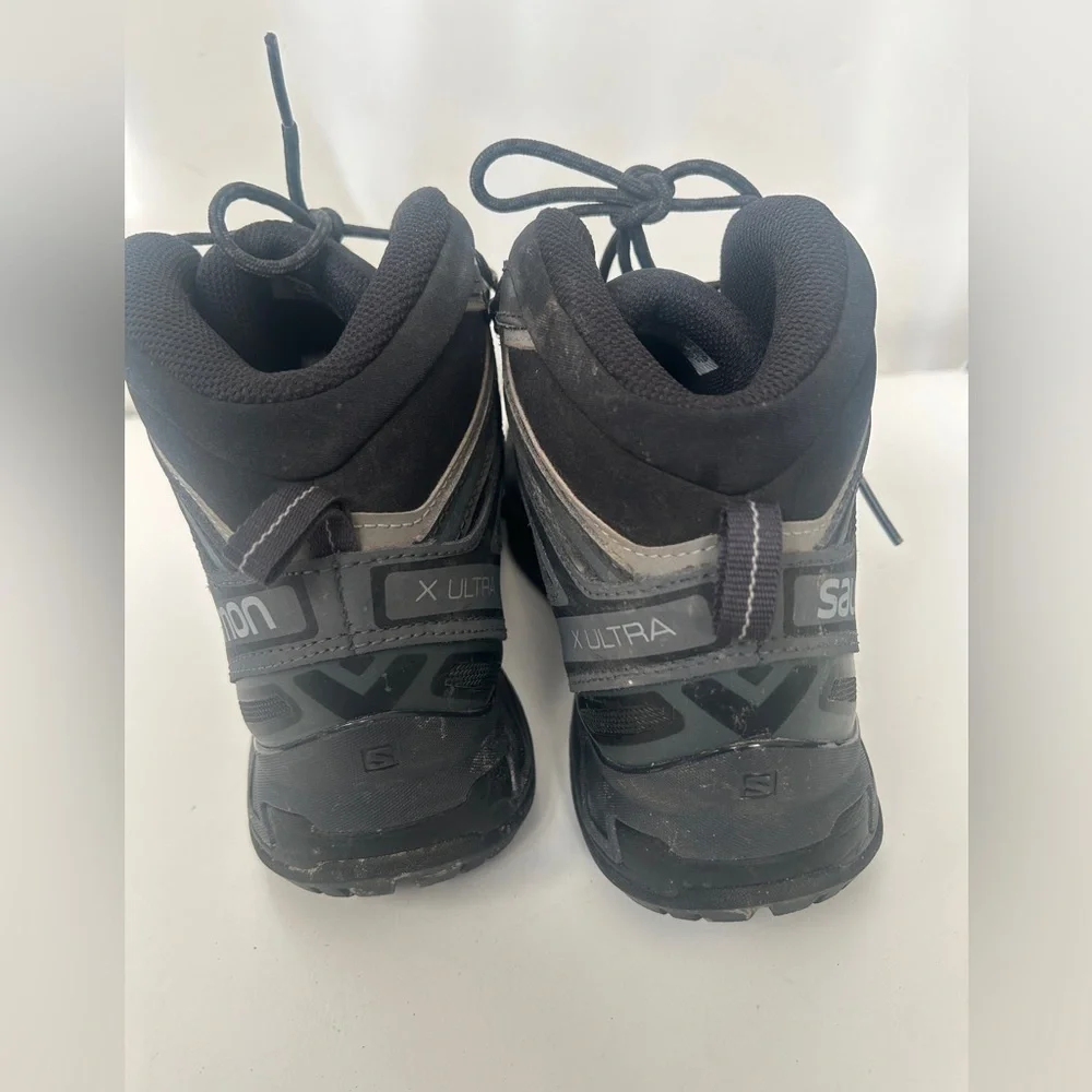 Salomon X Ultra 3 Mid GTX Mens Boots Size 10.5 Black Lace Up 398674 Hiking Shoes